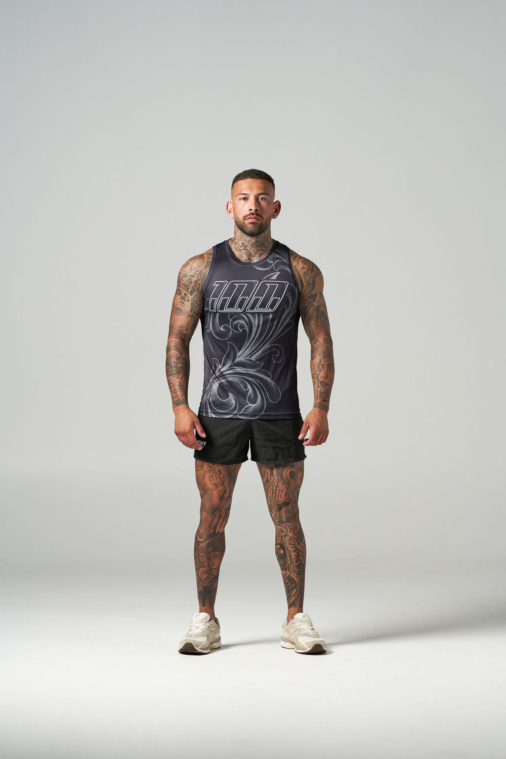 100 TANK - black
