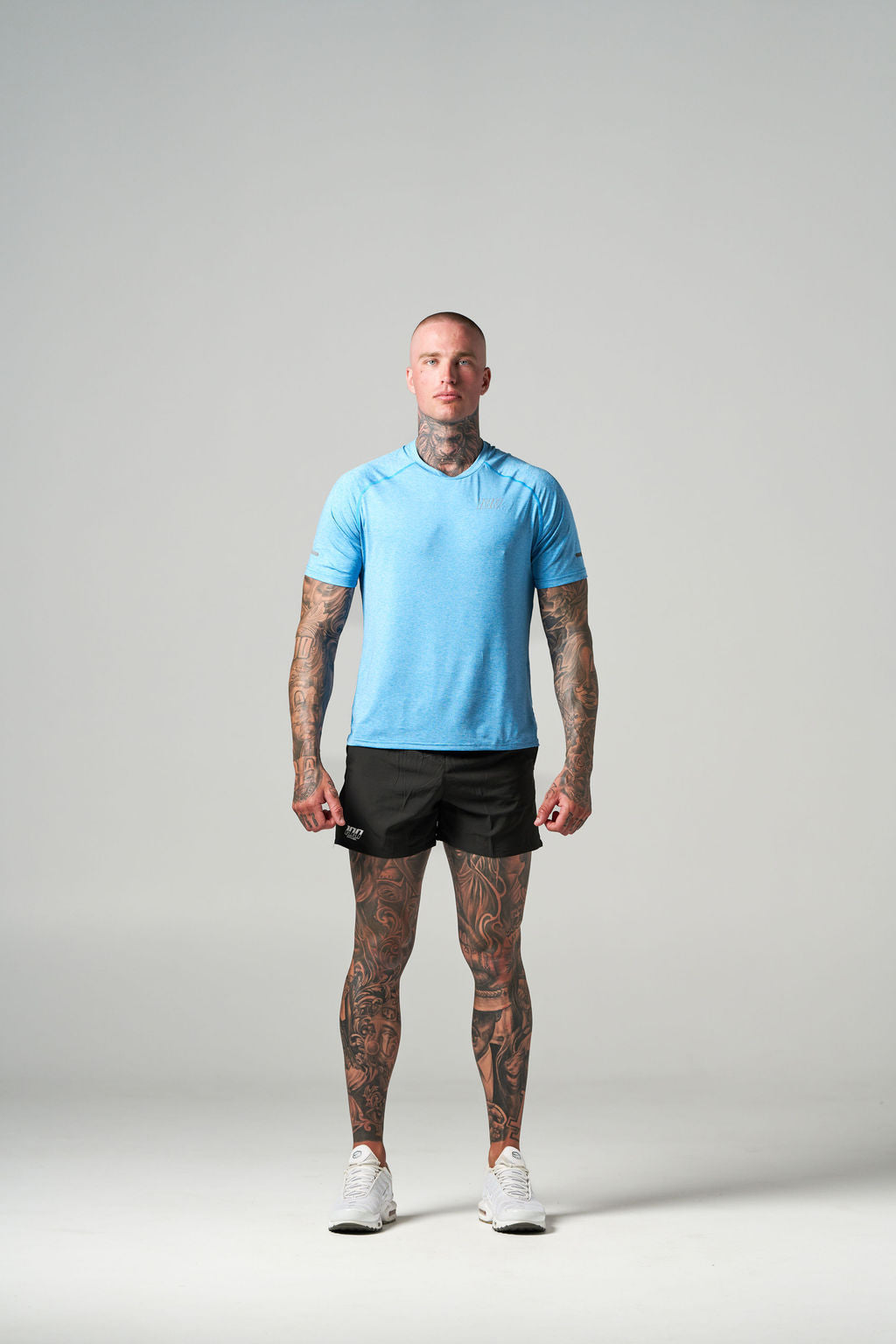 reflective tee ice - blue