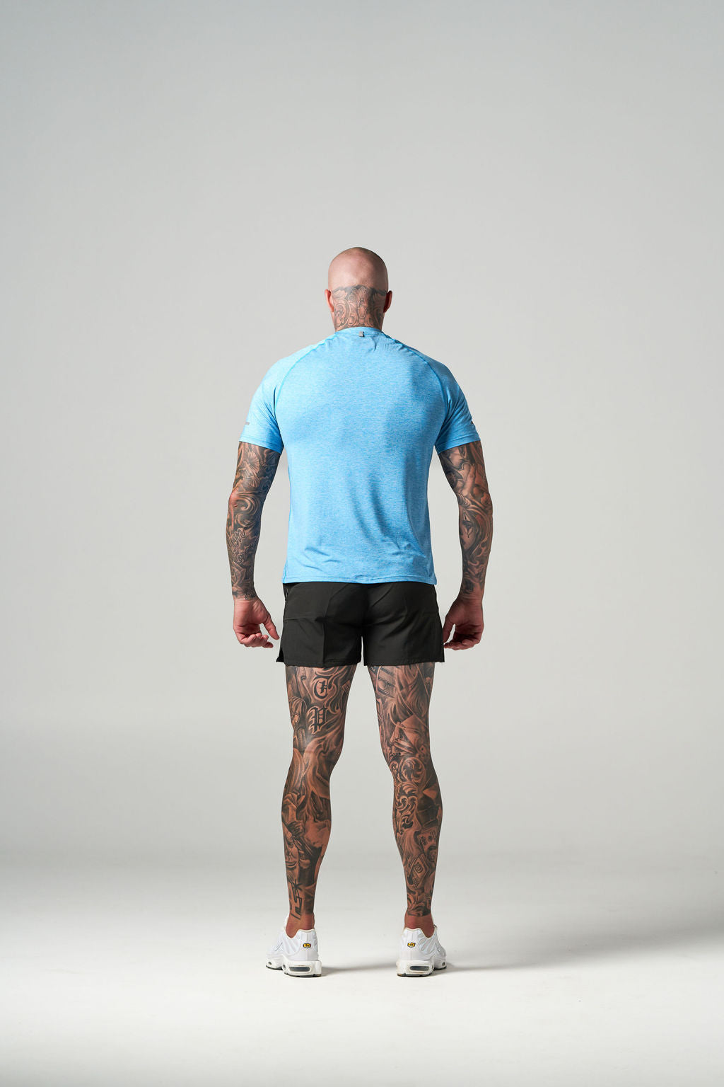 reflective tee ice - blue