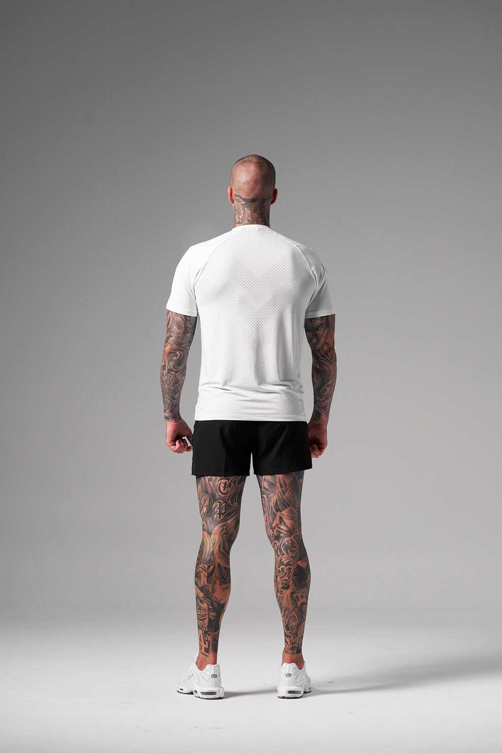 Compression Tee - White