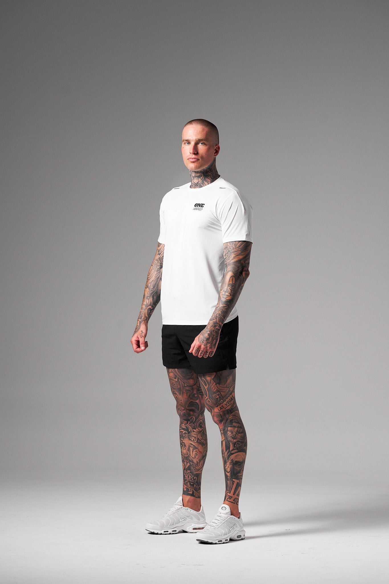 Compression Tee - White