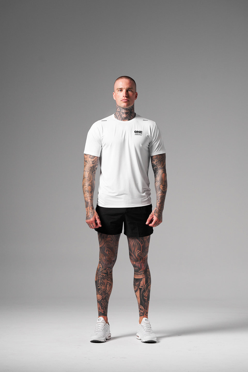 Compression Tee - White