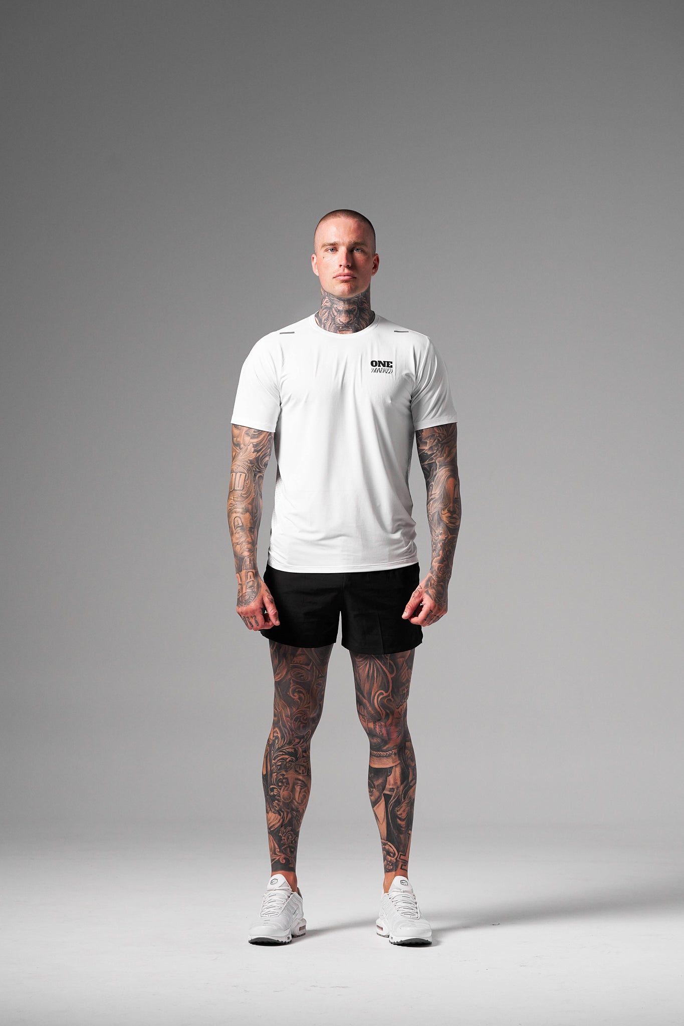 Compression Tee - White