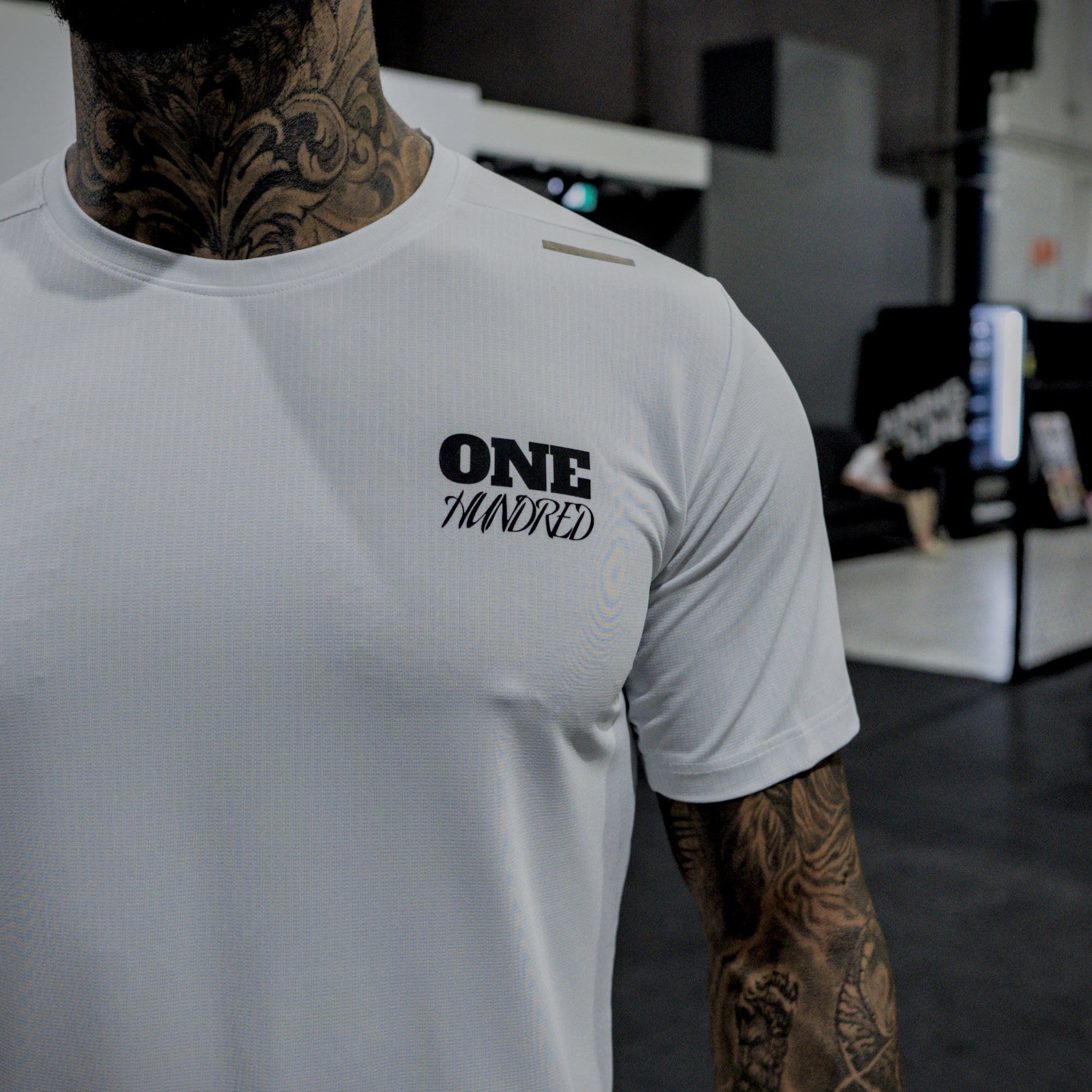 Compression Tee - White