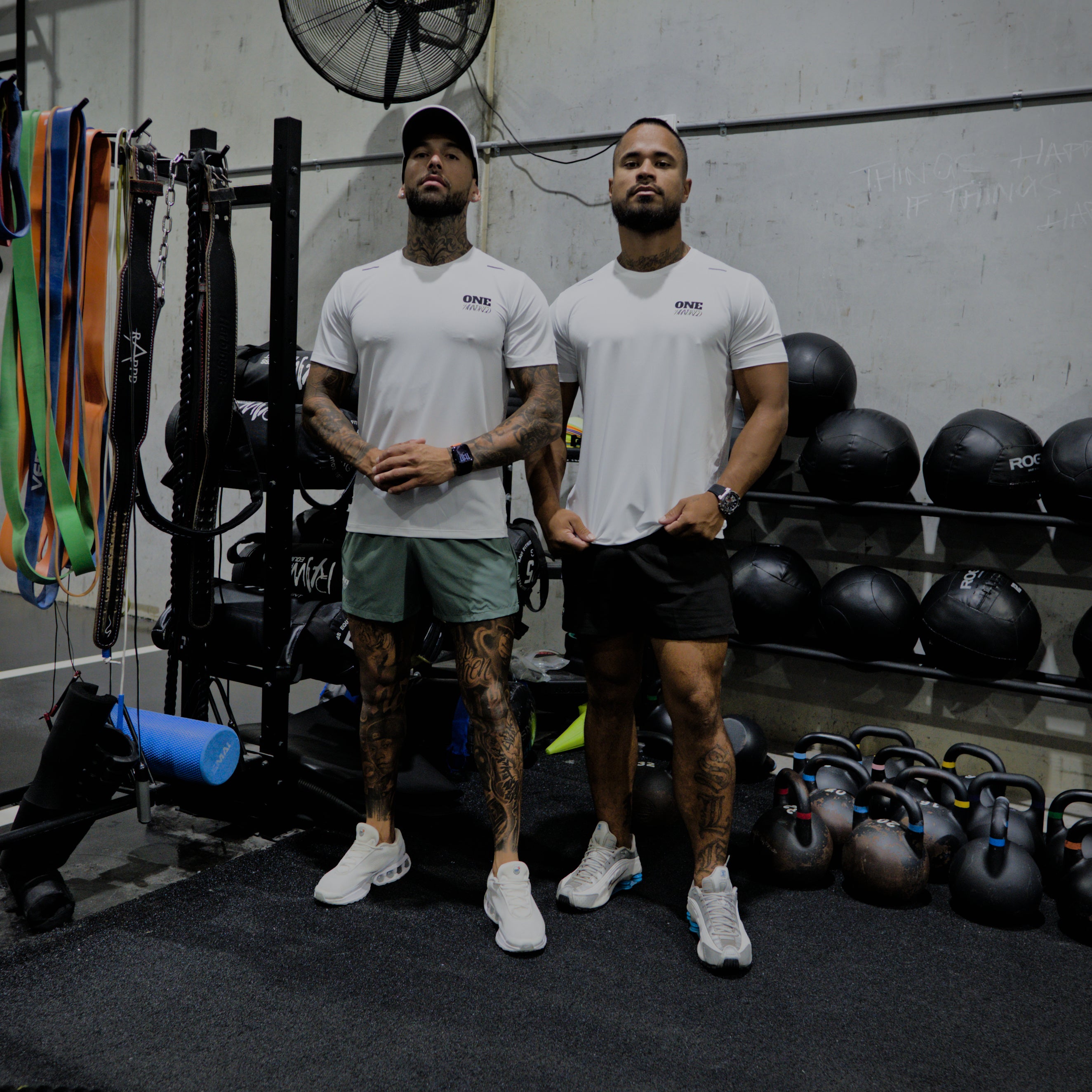 Compression Tee - White