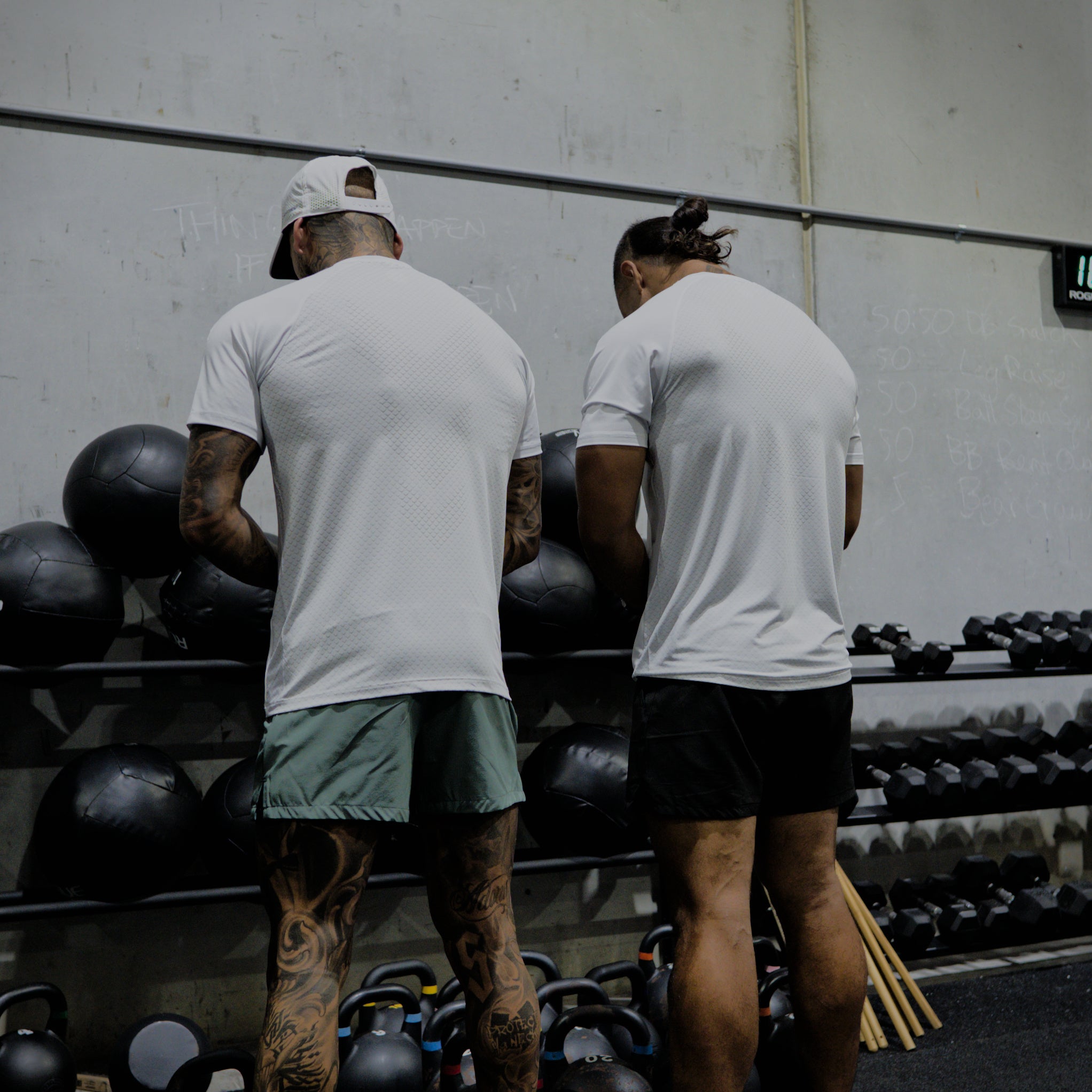 Compression Tee - White