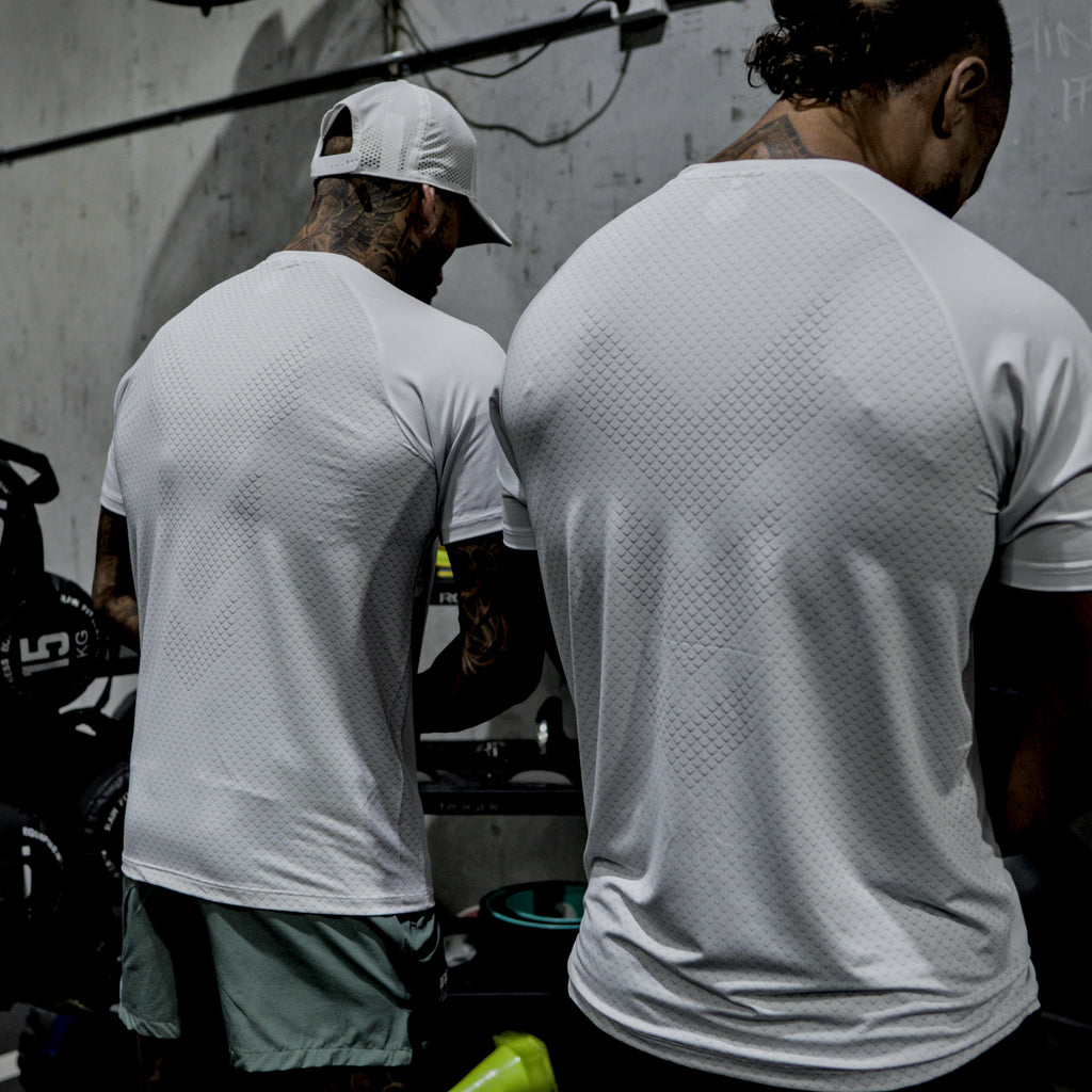 Compression Tee - White