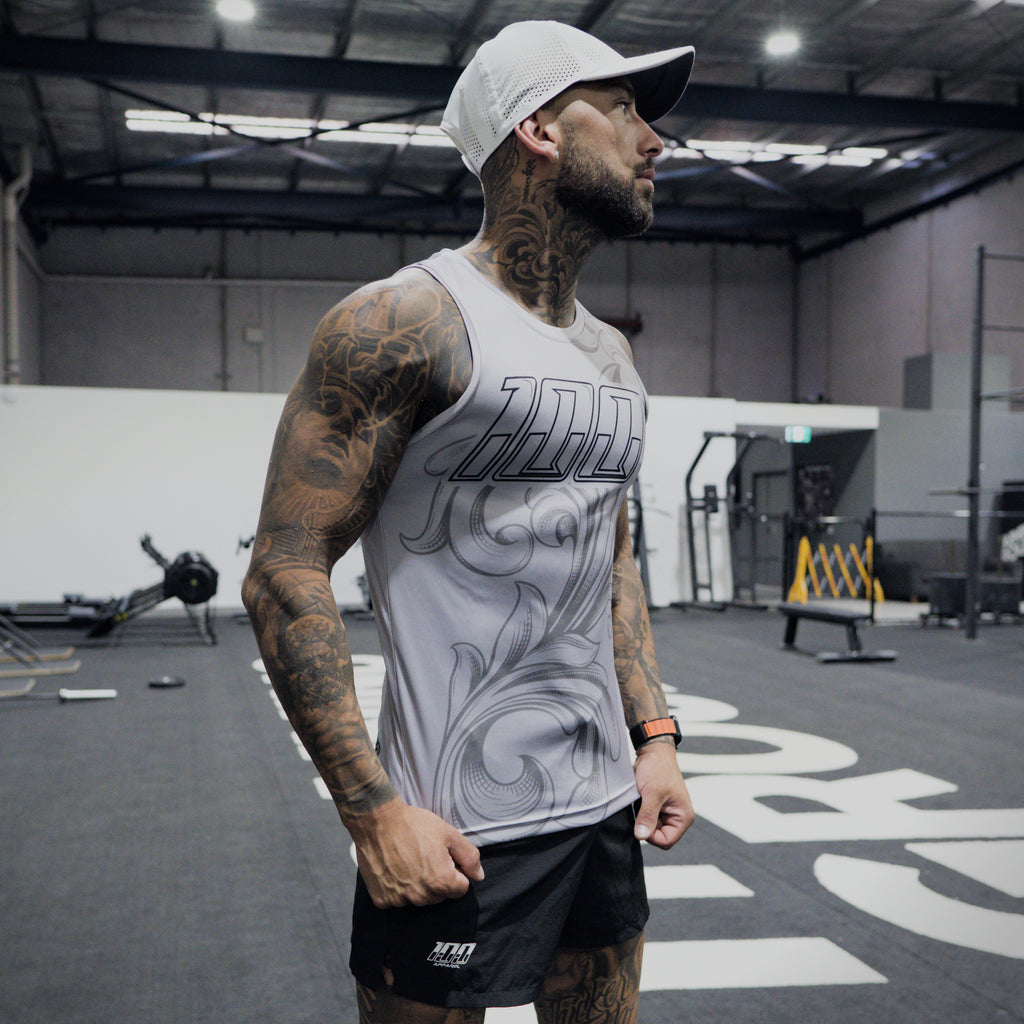100 TANK - ice grey