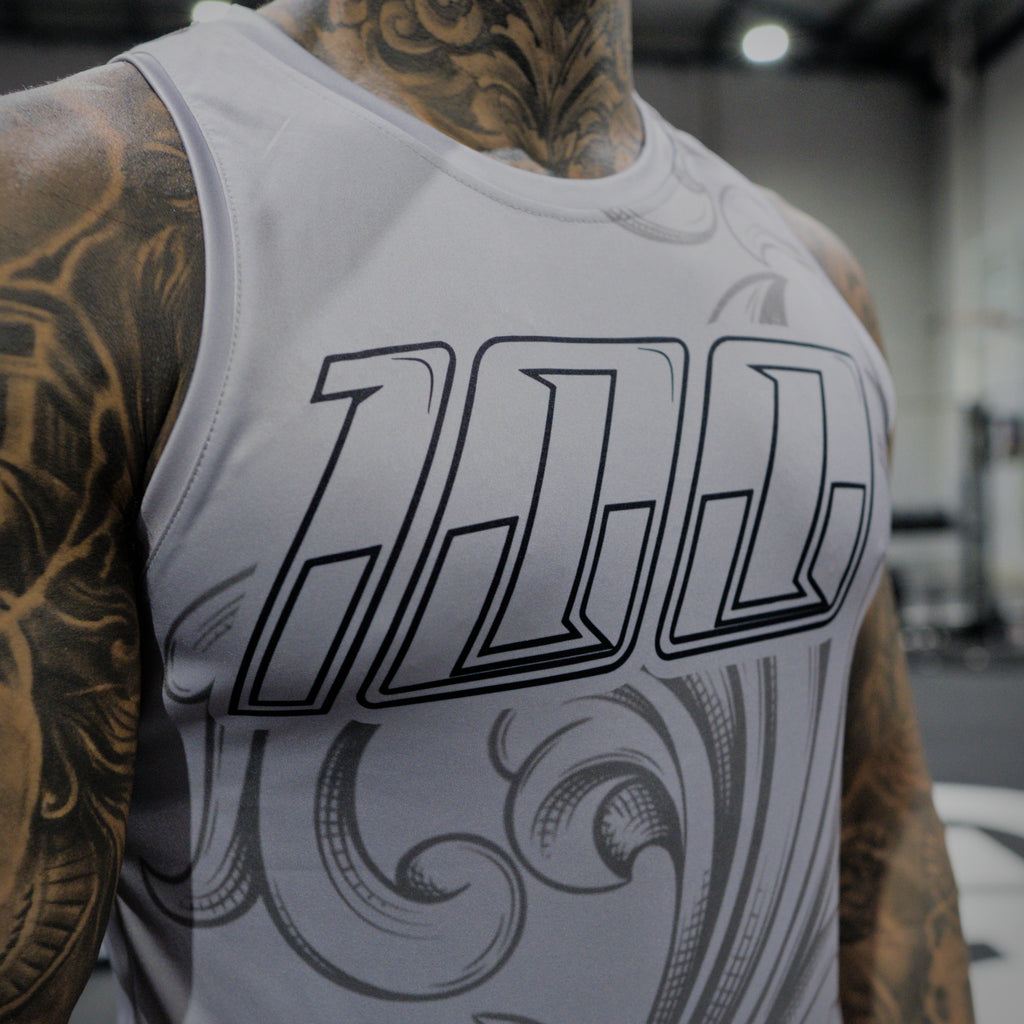 100 TANK - ice grey