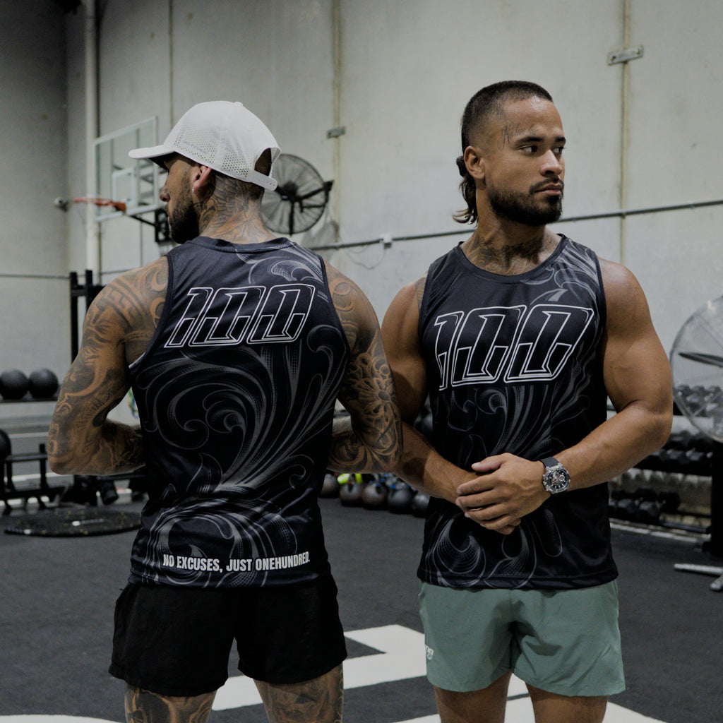 100 TANK - black