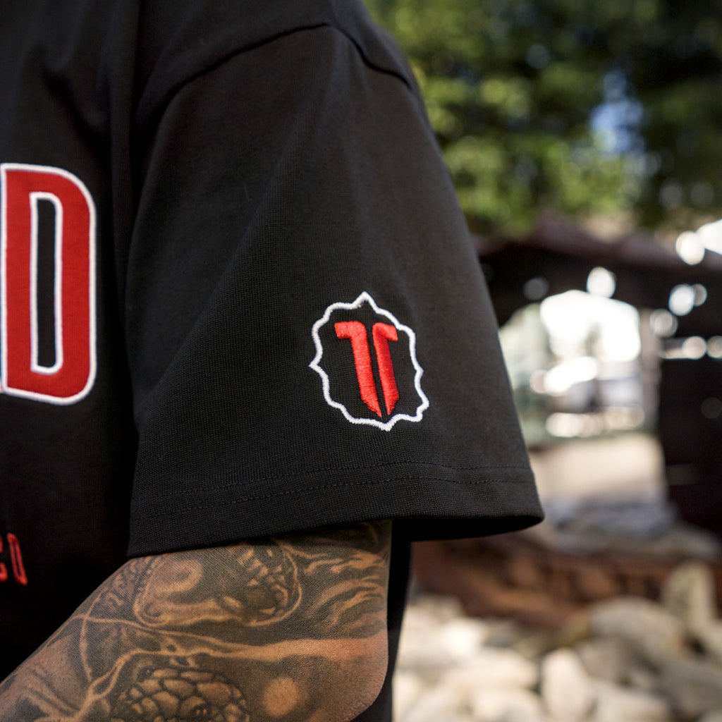 hybrid division oversized tee