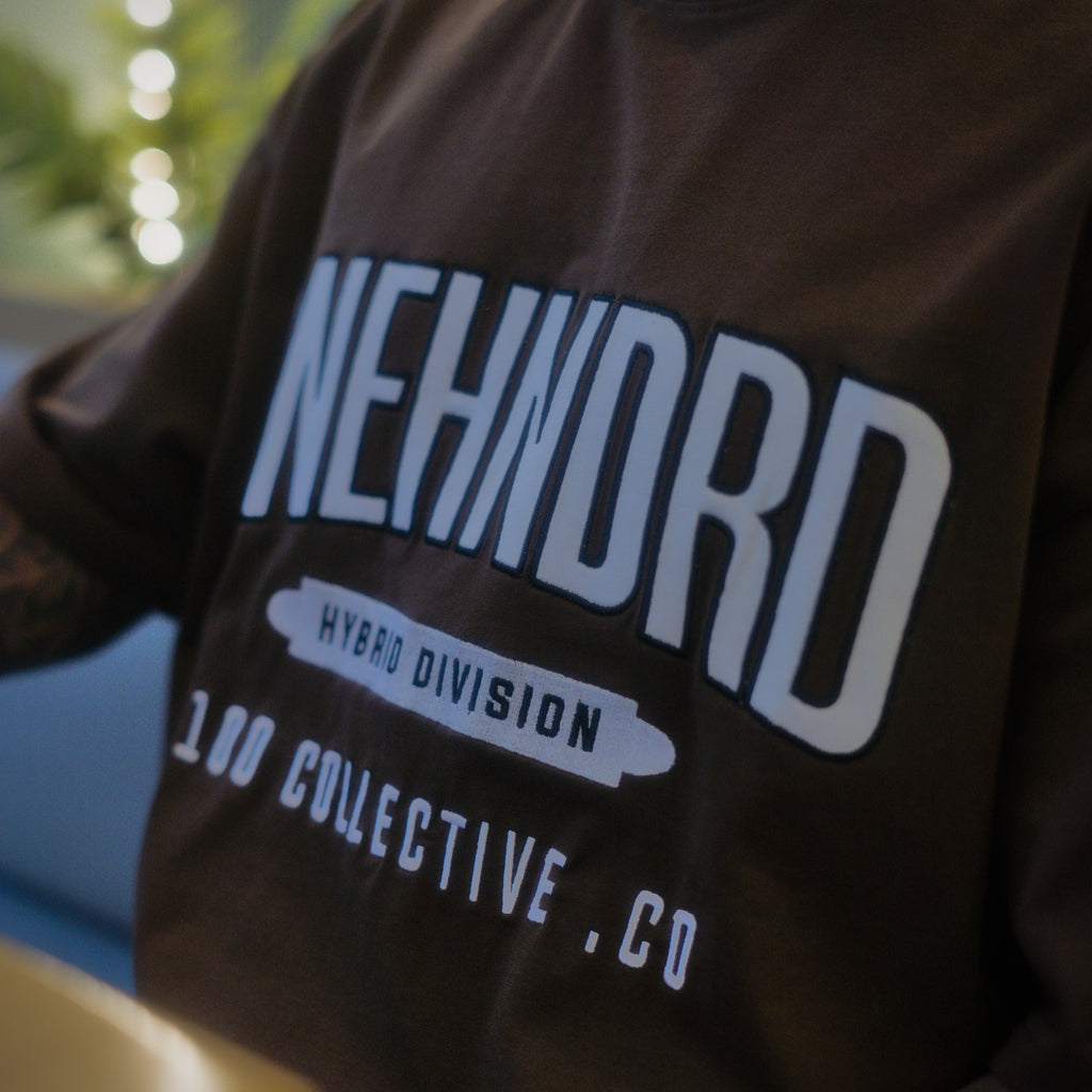 hybrid division oversized tee