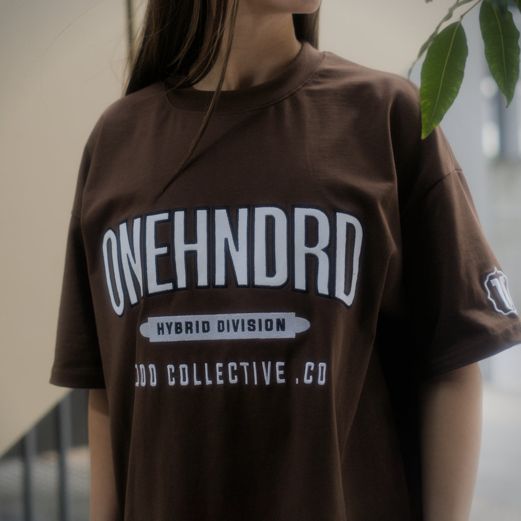 hybrid division oversized tee