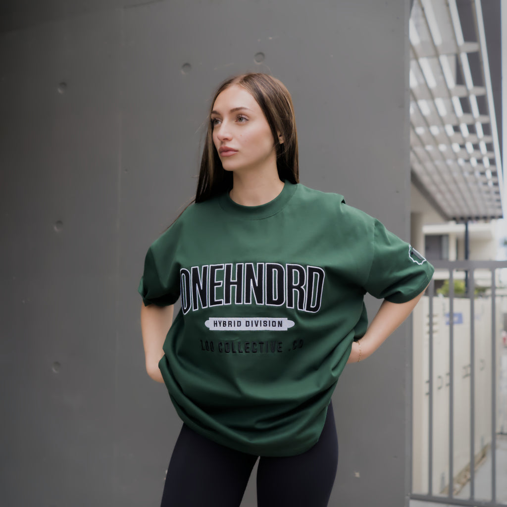 hybrid division oversized tee