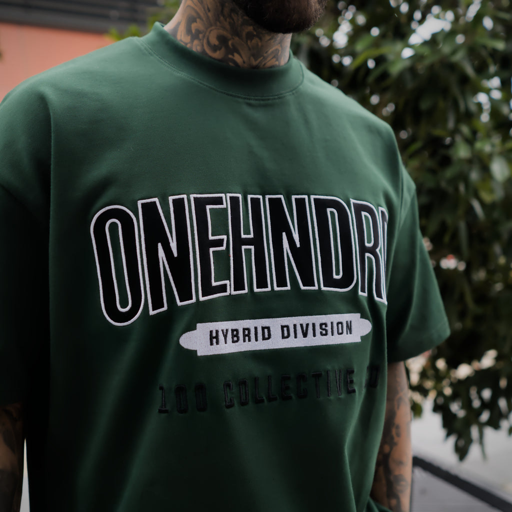 hybrid division oversized tee