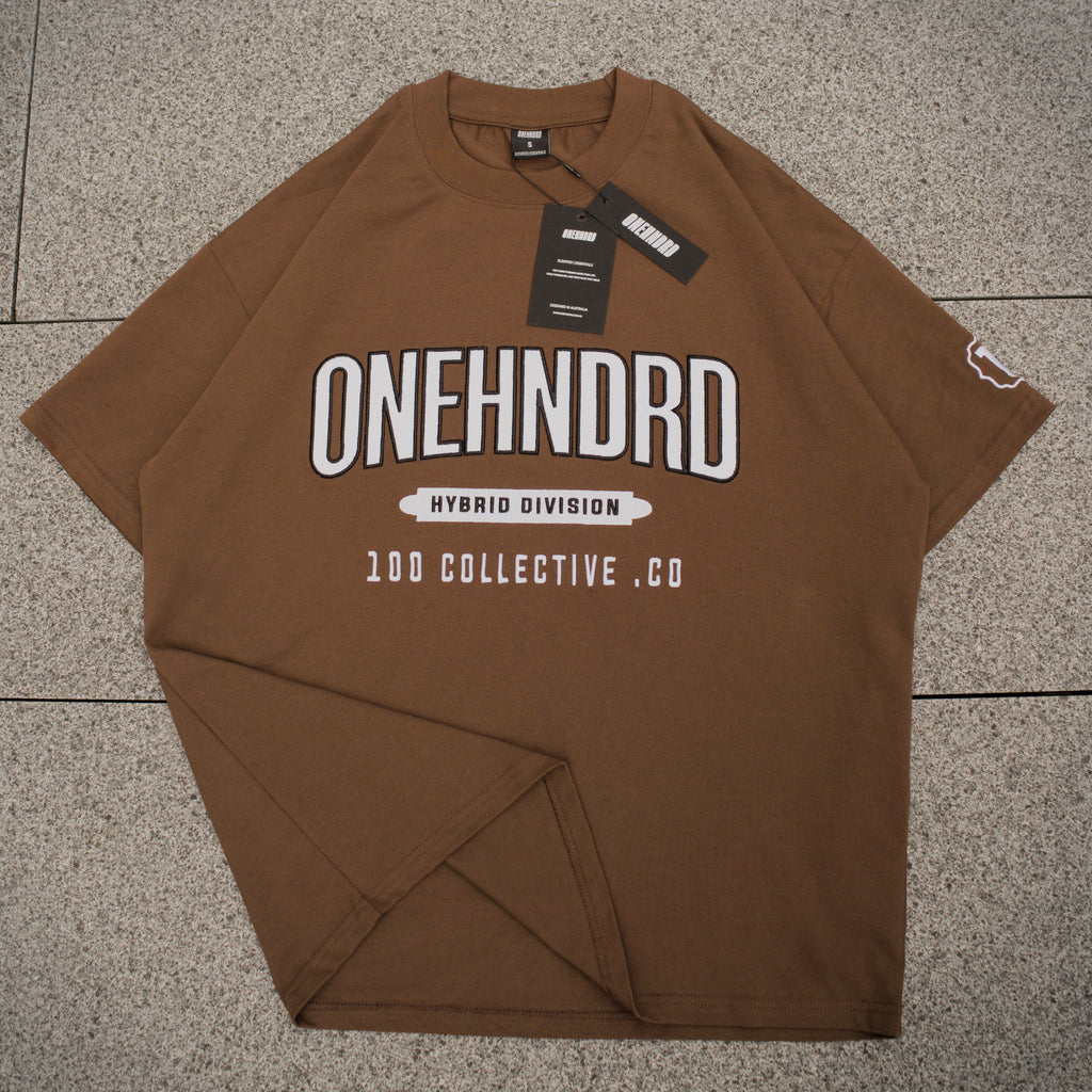 hybrid division oversized tee