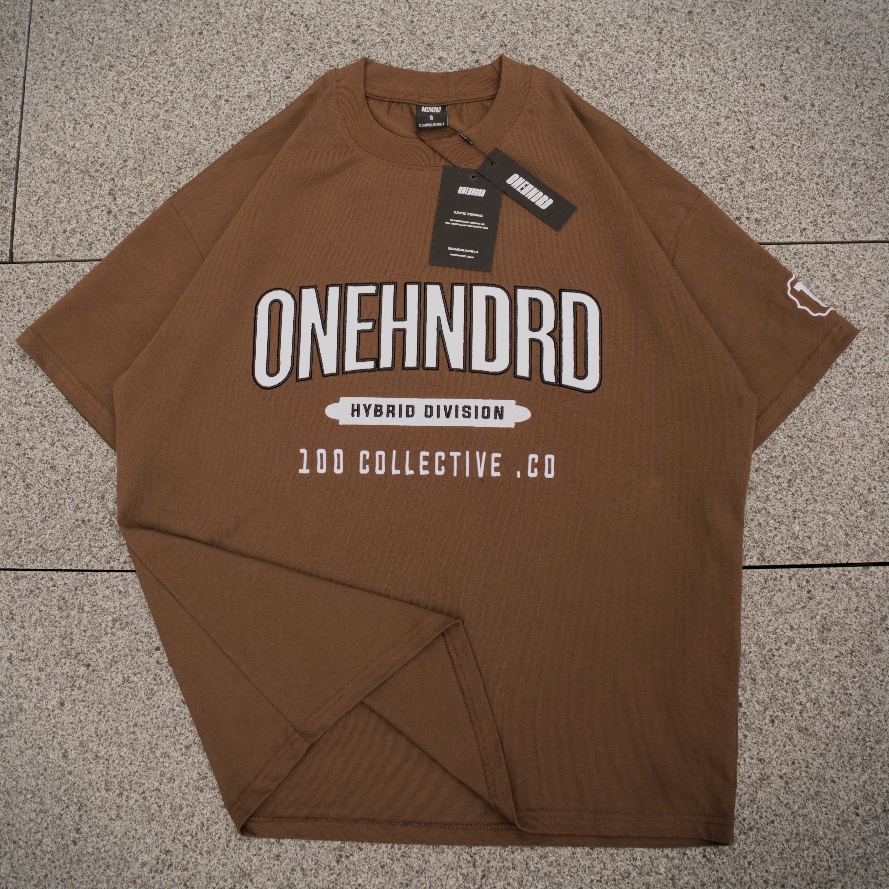 hybrid division oversized tee