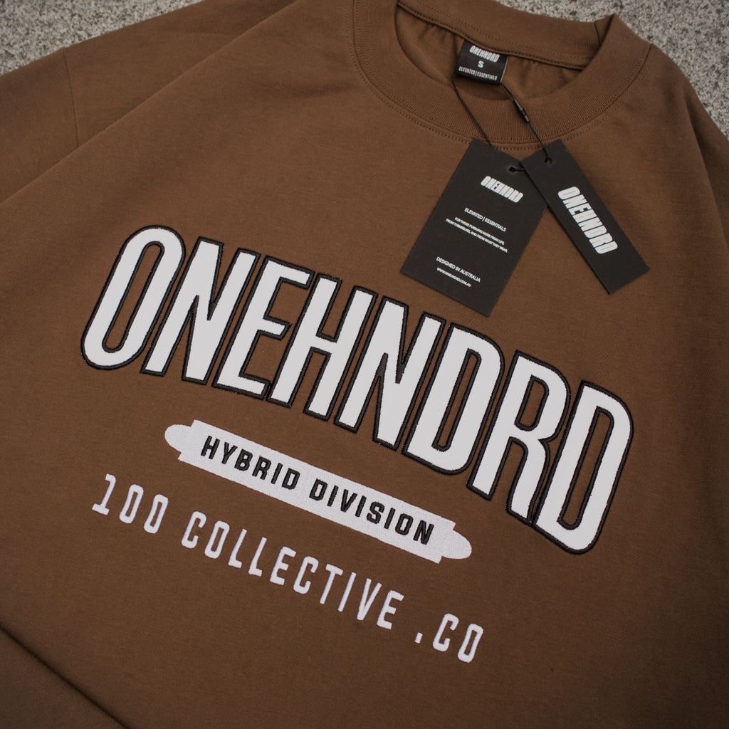 hybrid division oversized tee
