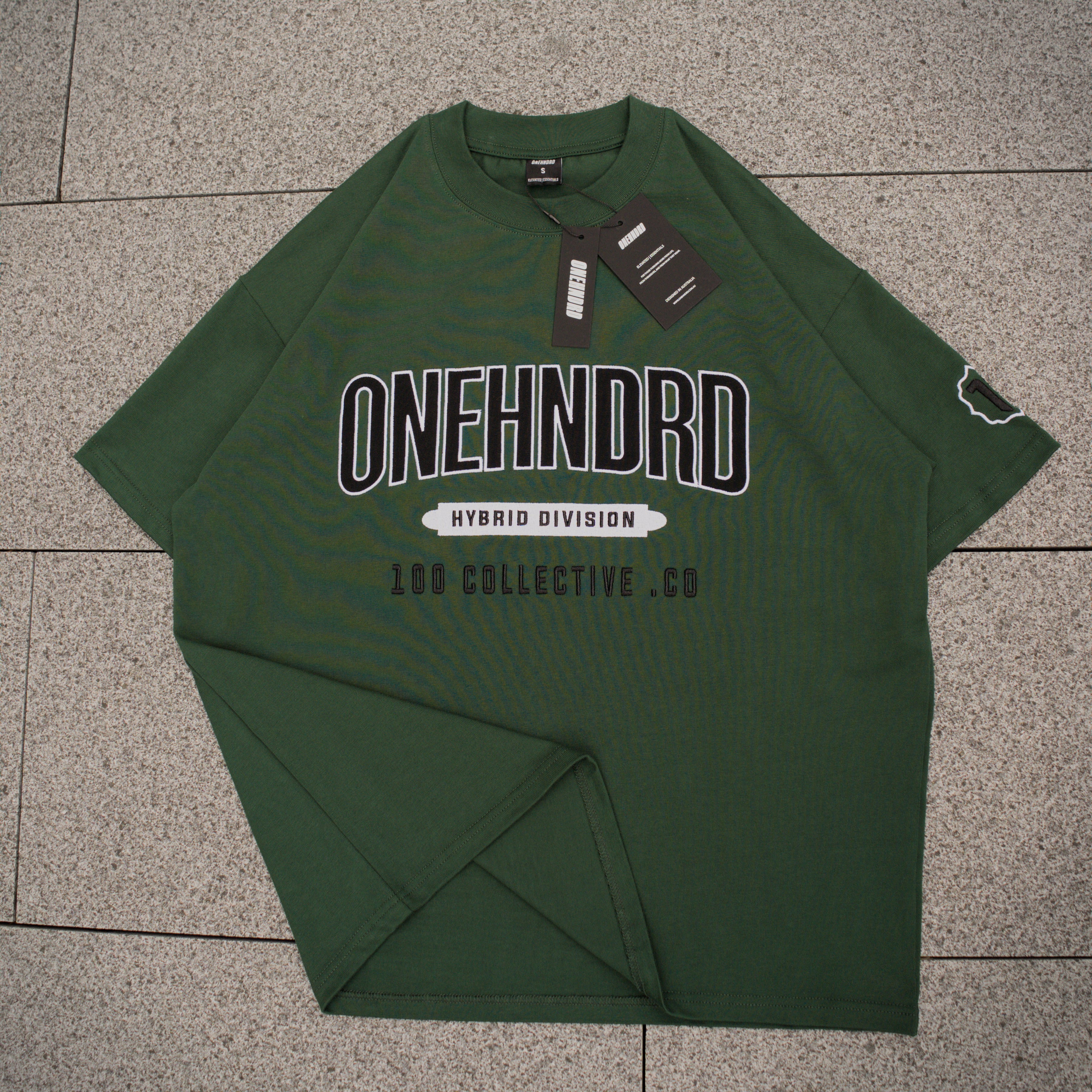 hybrid division oversized tee