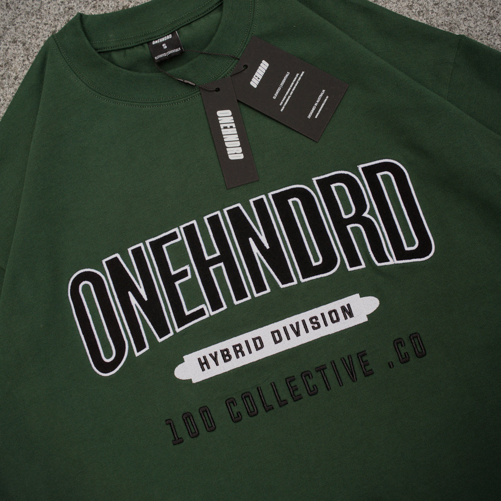 hybrid division oversized tee