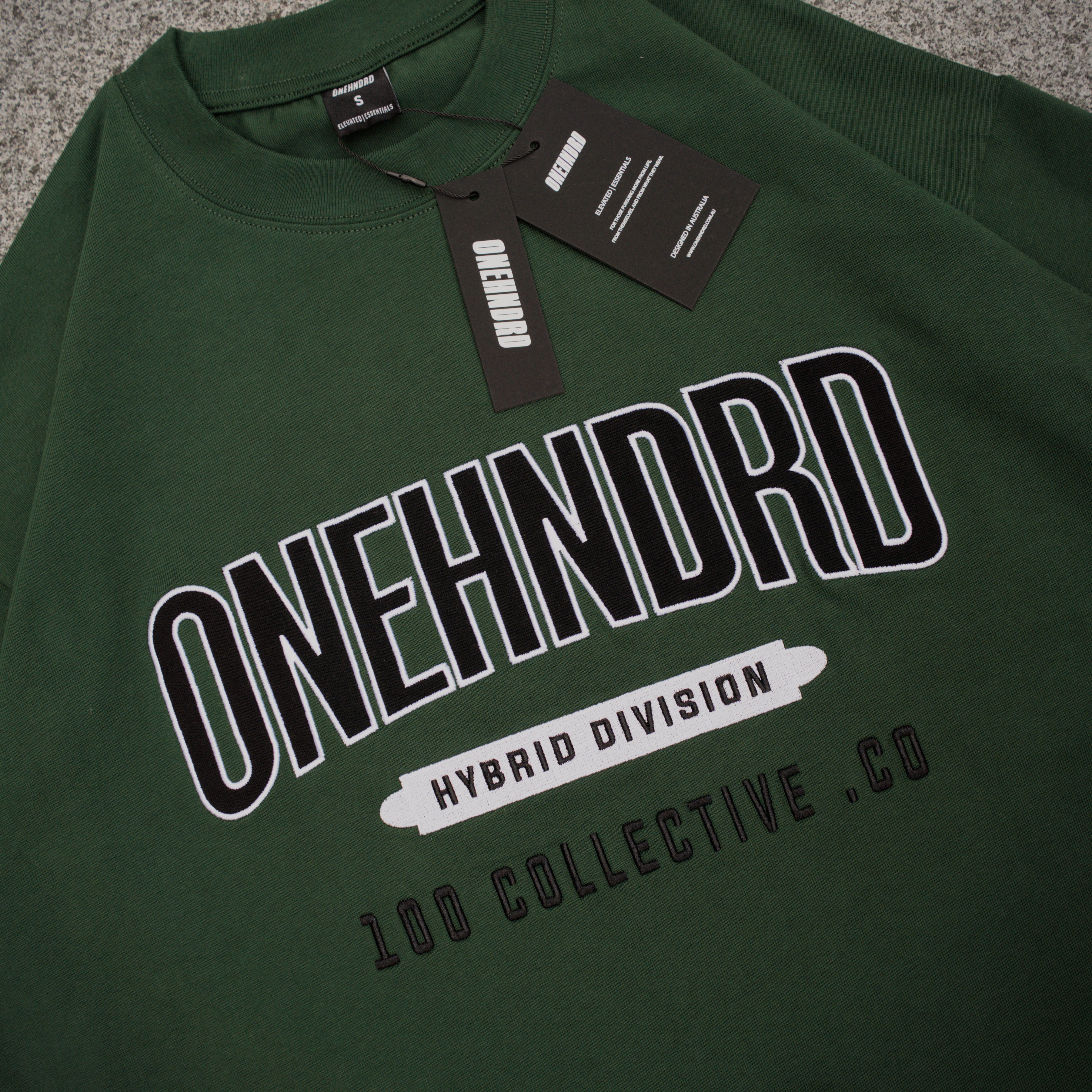 hybrid division oversized tee