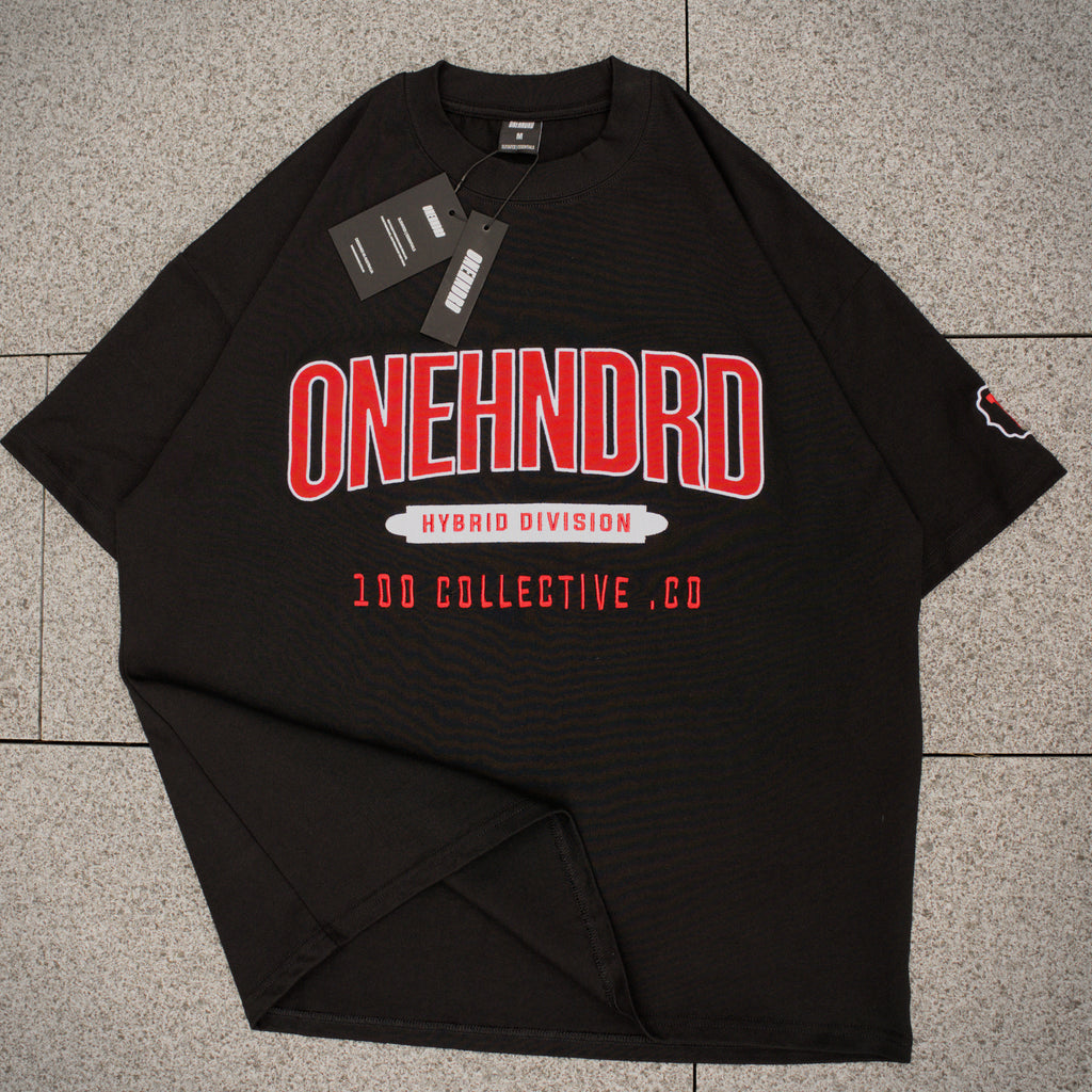 hybrid division oversized tee
