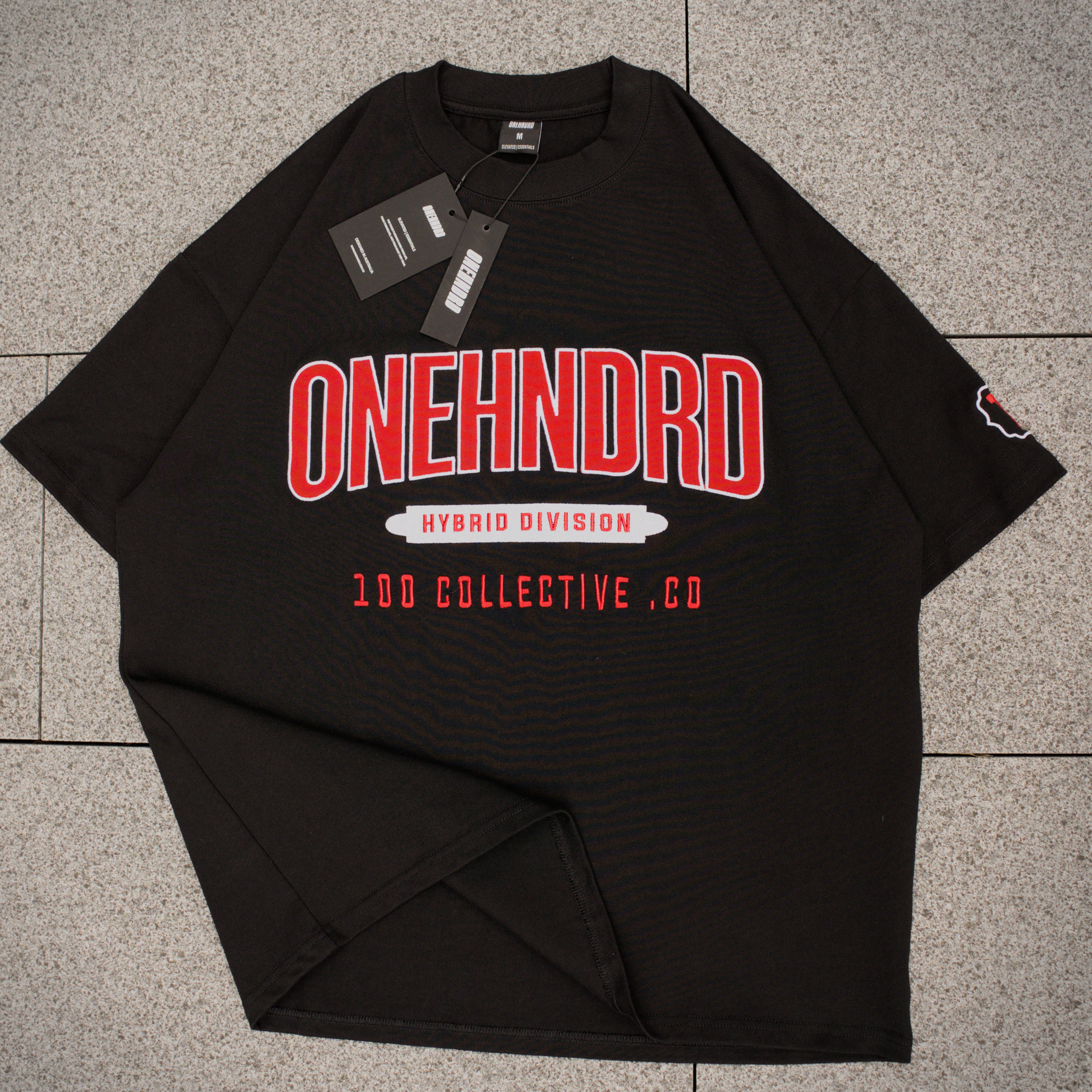 hybrid division oversized tee