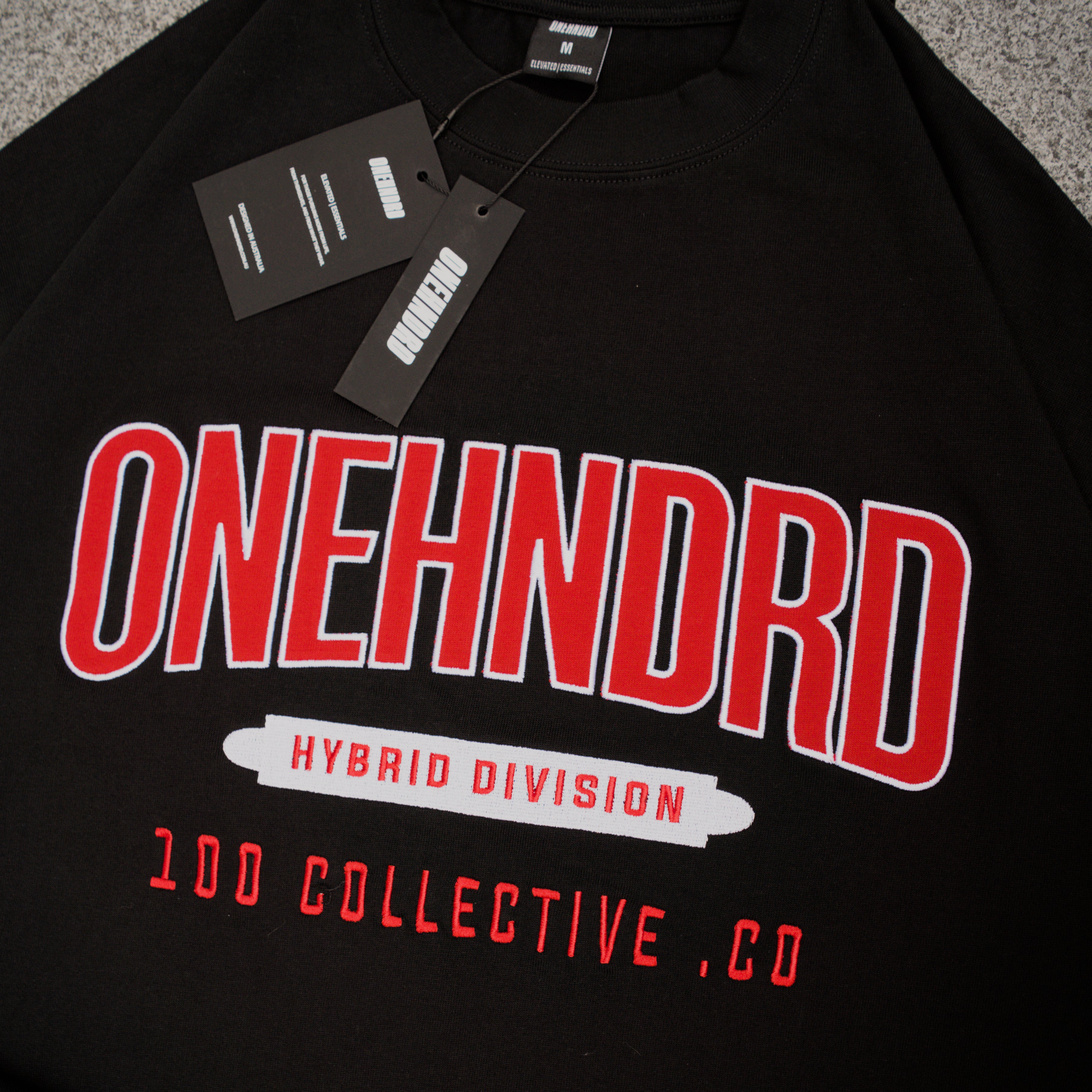 hybrid division oversized tee